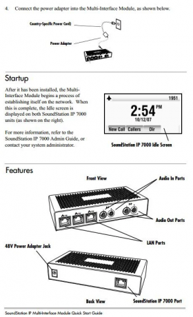 Polycom Multi-Interface Module — интерфейсный модуль для SoundStation IP 7000