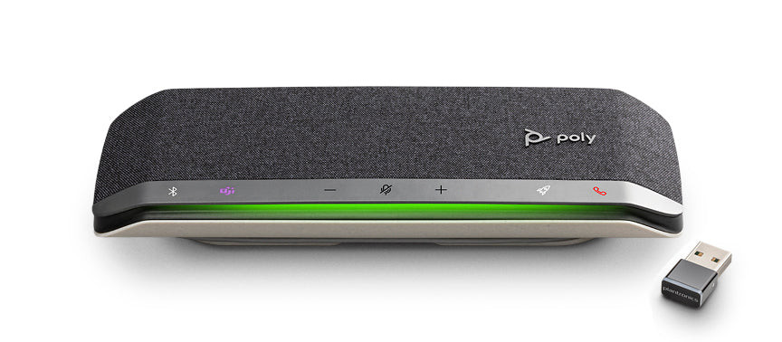 Poly Sync 40 — смарт-спикерфон для небольших переговорных с защитой от пыли и влаги
