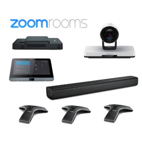 Yealink ZVC830 — комплект ВКС для больших переговорных с сервисом Zoom Rooms