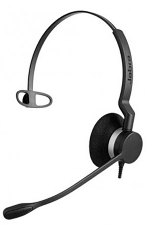 Jabra BIZ 2300 Mono — легкая проводная гарнитура (USB / QD) для работы с Microsoft и UC
