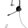 Jabra BIZ 2300 Mono — легкая проводная гарнитура (USB / QD) для работы с Microsoft и UC