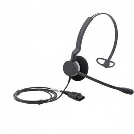 Jabra BIZ 2300 Mono — легкая проводная гарнитура (USB / QD) для работы с Microsoft и UC