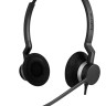 Jabra BIZ 2300 Duo — легкая проводная гарнитура (USB-A / USB-C / QD) для работы с Microsoft и UC