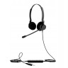 Jabra BIZ 2300 Duo — легкая проводная гарнитура (USB-A / USB-C / QD) для работы с Microsoft и UC