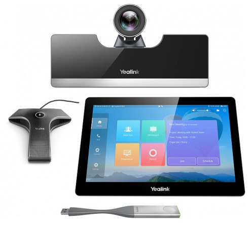 Yealink VC500-VCM-CTP-WP — готовый комплект ВКС для небольшой переговорной