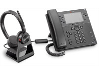 Plantronics (Poly) Savi 7200 Office — беспроводная DECT гарнитура для стационарных телефонов