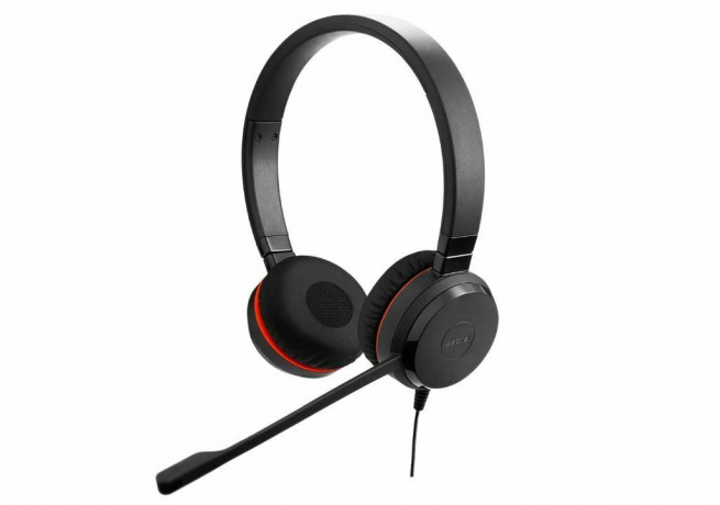 Jabra Evolve 30 II Stereo — профессиональная проводная стерео гарнитура для смартфонов, планшетов, ПК (jack 3.5 mm / USB)