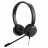 Jabra Evolve 30 II Stereo — профессиональная проводная стерео гарнитура для смартфонов, планшетов, ПК (jack 3.5 mm / USB)