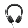 Jabra Evolve2 40 Stereo — проводная USB стерео гарнитура, оптимизирована для Microsoft Lync