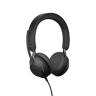 Jabra Evolve2 40 Stereo — проводная USB стерео гарнитура, оптимизирована для Microsoft Lync