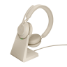 Jabra Evolve2 65 Stereo — беспроводная Bluetooth стерео гарнитура c USB, оптимизирована под Microsoft Lync