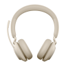 Jabra Evolve2 65 Stereo — беспроводная Bluetooth стерео гарнитура c USB, оптимизирована под Microsoft Lync