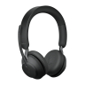 Jabra Evolve2 65 Stereo — беспроводная Bluetooth стерео гарнитура c USB, оптимизирована под Microsoft Lync