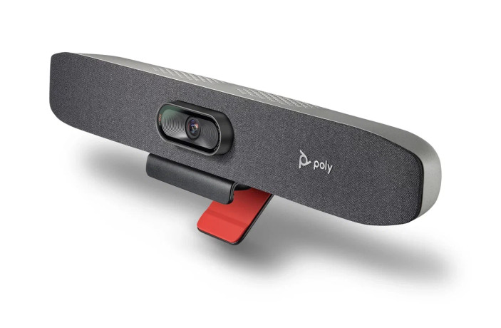Poly Studio R30 — USB- аудио/видео бар с автонаведением «все-в-одном», 4K камера, 120°