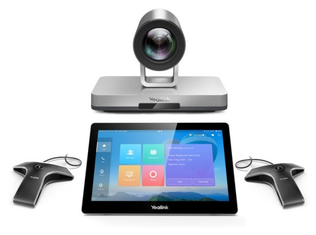 Yealink VC800-VCM-CTP-VCH — готовый комплект ВКС для переговорных комнат большого и среднего размера