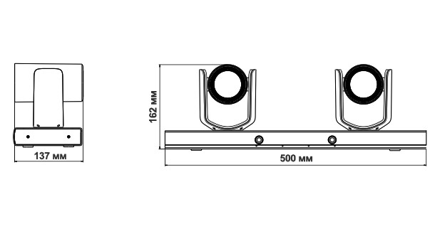 Prestel HD‑STC212 — интеллектуальная четырёхкамерная система с функцией автоматического наведения на говорящего