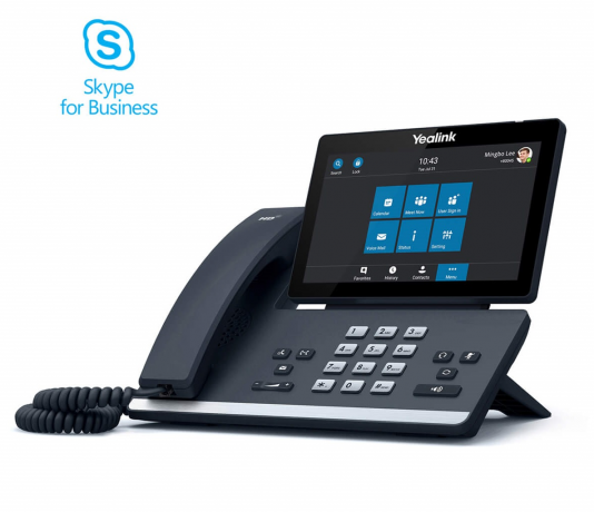 Yealink SIP-T58A SfB — IP-телефон с улучшенным пользовательским интерфейсом Skype for Business