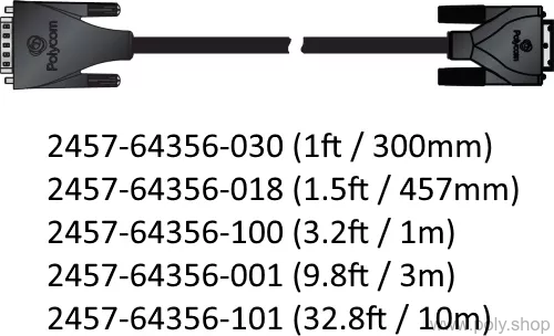 Polycom Camera Cable for EagleEye IV — кабель 0.46 м для подключения камер EagleEye IV, mini-HDCI(M) — HDCI(M)