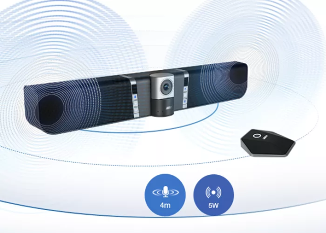 AVer VB342+ — видео и саундбар с разрешением 4K для небольших переговорных