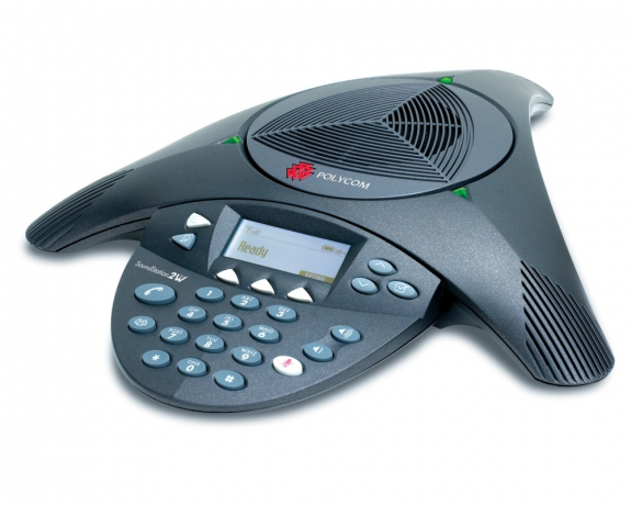 Polycom SoundStation 2 EX — легендарный конференц-телефон бизнес-класса для небольших и средних комнат