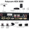 Polycom HDX 8000 — система видеоконференцсвязи с поддержкой HD и встроенным сервером на 4 точки